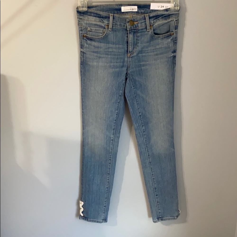Loft skinny crop jeans